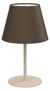 Настолна лампа ARDEN 1xE27/15W/230V бежова/кафява