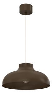 Висяща лампа на кабел BASCA 1xE27/15W/230V кафява