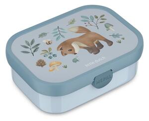 Светлосиня пластмасова детска кутия за храна Forest Friends by Little Dutch – Mepal