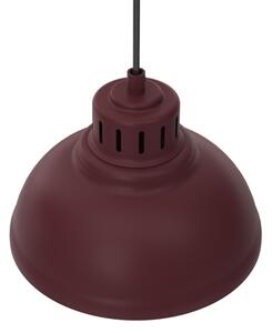 Полилей с кабелно окачване SVEN 4xE27/15W/230V бордо