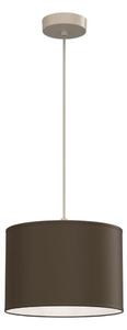 Висяща лампа на кабел ARDEN 1xE27/15W/230V Ø 25 см, бежова/кафява