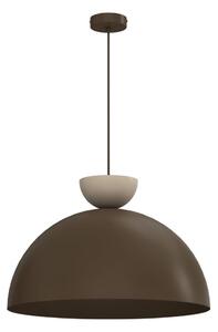 Полилей на кабел NEVIS 1xE27/15W/230V Ø 50 cm кафяв