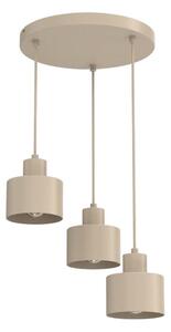 Полилей на кабел PARKLA 3xE27/15W/230V бежов