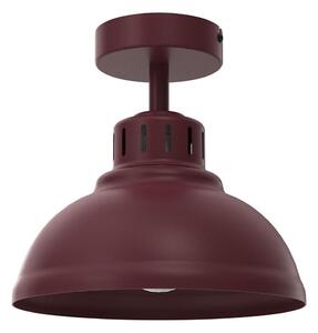 Плафон SVEN 1xE27/15W/230V диам. 21 см бордо