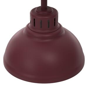 Плафон SVEN 1xE27/15W/230V диам. 21 см бордо