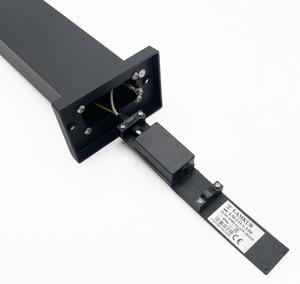 Външна лампа LANTHEA 1xGU10/11W/230V IP44 50 cm черна