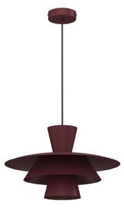 Полилей на кабел PLATO 1xE27/15W/230V бордо
