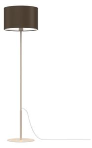 Подова лампа ARDEN 1xE27/15W/230V бежова/кафява