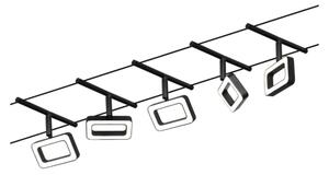 Paulmann 94485 - Комплект 5xLED/4,8W: пълна кабелна система FRAME 230V, черна
