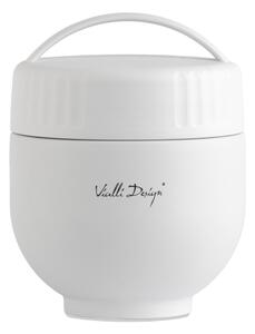 Бял термос за храна от неръждаема стомана 680 ml Fuori – Vialli Design