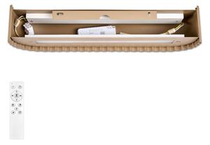 Brilagi - LED димируема стенна лампа FALCON MODERN LED/14W/230V 40 cm бежова + дистанционно управление