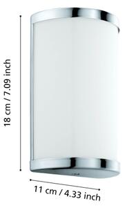 Eglo 95773 - LED Стенна лампа CUPELLA 2xLED/4,5W/230V