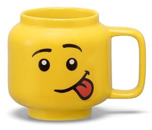 Жълта керамична бебешка чаша 255 ml Head - LEGO®