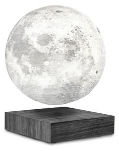 Черна LED настолна лампа (височина 14 cm) Moon – Gingko