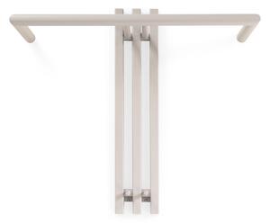 Кафяво-сива стоманена стенна закачалка 65 cm Senza – Spinder Design