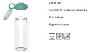 Пластмасова детска бутилка в цвят мента 600 ml Campus – Mepal