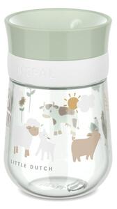 Светлозелена пластмасова детска чаша 300 ml Little Farm by Little Dutch – Mepal
