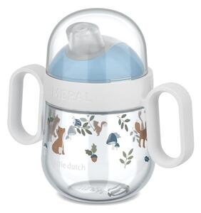 Светлосиня пластмасова детска чаша 200 ml Forest Friends by Little Dutch – Mepal
