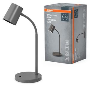Osram - Настолна лампа DESK LINE 1xGU10/9W/230V сива