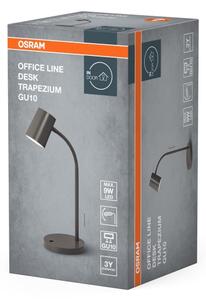 Osram - Настолна лампа DESK LINE 1xGU10/9W/230V сива
