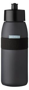 Черна пластмасова бутилка 500 ml Ellipse – Mepal