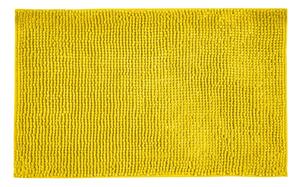 Жълта текстилна постелка за баня 50x80 cm Chenille - Allstar