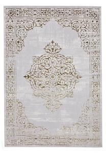 Kилим в светлосиво и златисто 80x150 cm Artemis – Think Rugs