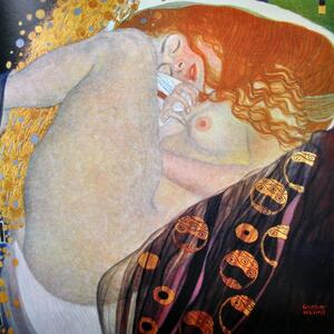 Живопис - репродукция 70x70 cm Danae, Gustav Klimt - Fedkolor