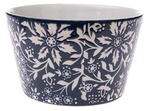 Синя керамична купичка за супа 570 ml Bloom – Dakls