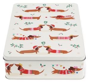 Кутия за храна Festive Sausage Dog – Rex London