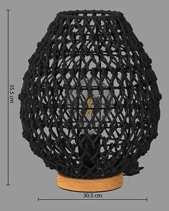 Нощна лампа atmosphera Etel, 35.5 cm - Черен