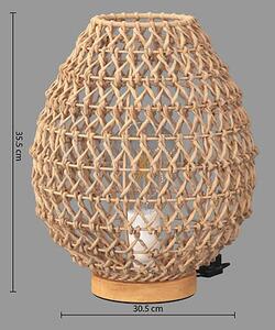Нощна лампа atmosphera Etel, 35.5 cm - Черен