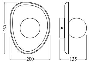 Osram - Стенно осветително тяло WOOD NEST 1xG9/5W/230V, корпус от каучуково дърво