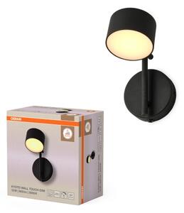 Osram - LED стенен осветител с възможност за димиране DECOR KYOTO LED/12W/230V черен