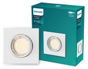 Philips - Вградено осветително тяло PERIDOT 1xGU10/7W/230V бяло