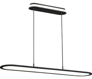 Osram-LED Димируем висящ полилей на кабел OFFICE LINE LED/57W/230V 4000K 100 см черен