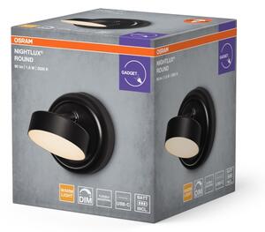 Osram - димируема презареждаема LED стенна лампа NIGHTLUX LED/1,8W/5V черна