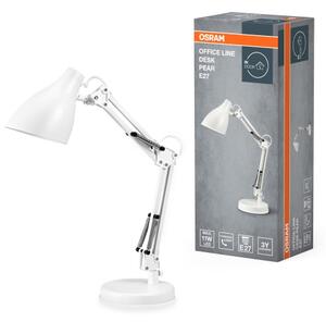 Osram - Настолна лампа DESK LINE 1xE27/11W/230V бяла