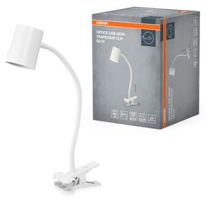 Osram - Настолна лампа с клипс DESK LINE 1xGU10/9W/230V бяла