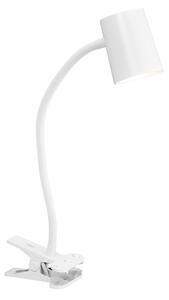 Osram - Настолна лампа с клипс DESK LINE 1xGU10/9W/230V бяла