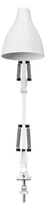 Osram - Настолна лампа с щипка DESK LINE 1xE27/11W/230V бяла