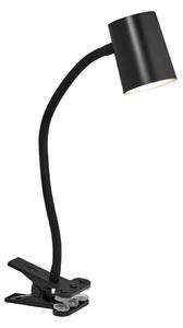 Osram - Настолна лампа с щипка DESK LINE 1xGU10/9W/230V черна