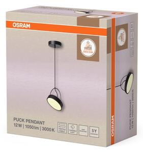 Osram - LED висяща лампа на кабел DECOR PUCK LED/12W/230V CRI 90 черна