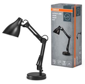 Osram - Настолна лампа DESK LINE 1xE27/11W/230V черна