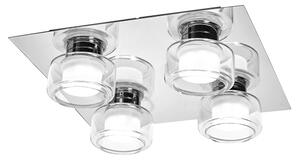 Osram - LED таванен осветител за баня ORBIS FLAME 4xLED/5,5W/230V IP44 хром