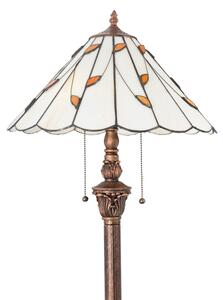 Brilagi - Tiffany витражна подова лампа FOLIA 2xE27/60W/230V
