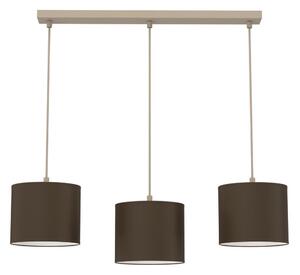 Полилей на кабел ARDEN, 3 x E27, 15 W, 230 V, в бежово/кафяво