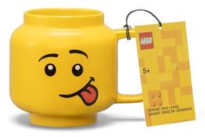 Жълта керамична бебешка чаша 530 ml Head - LEGO®
