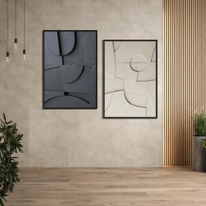 Картини с 3D Ефект в Бежово и Черно