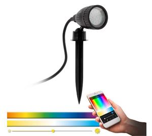 Eglo 98052 - LED RGB външна лампа NEMA-C 1xGU10/5W/230V IP44